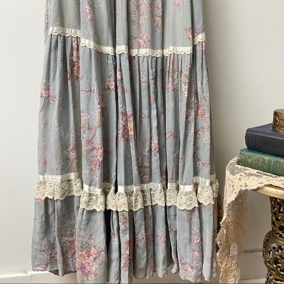 Gunne Sax • 1970’s Prairie Maxi Dress - Picture 11 of 16